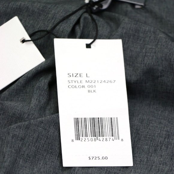 New Vince Wool Toggle Coat Men's Jacket Size Large Black Color $725 - Picture 11 of 16